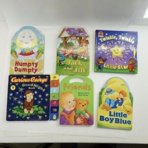 Young Kids Story Picture 6 Books Hardcover Bundle